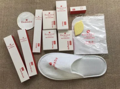Kit de banho Conjunto de comodidades do hotel, sabonetes e produtos de higiene pessoal do hotel